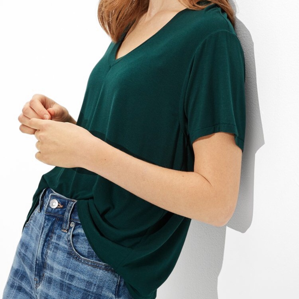 AEO SOFT AND SEXY T-SHIRT (Grey)